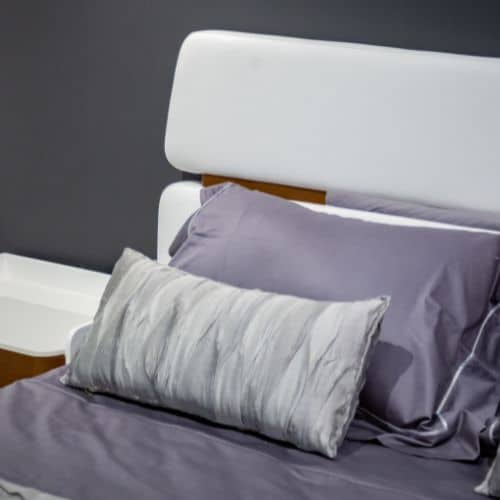 cac moon le lit moon avec tête et carcasse tapissier
