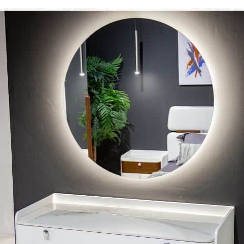 miroir rond commode moon